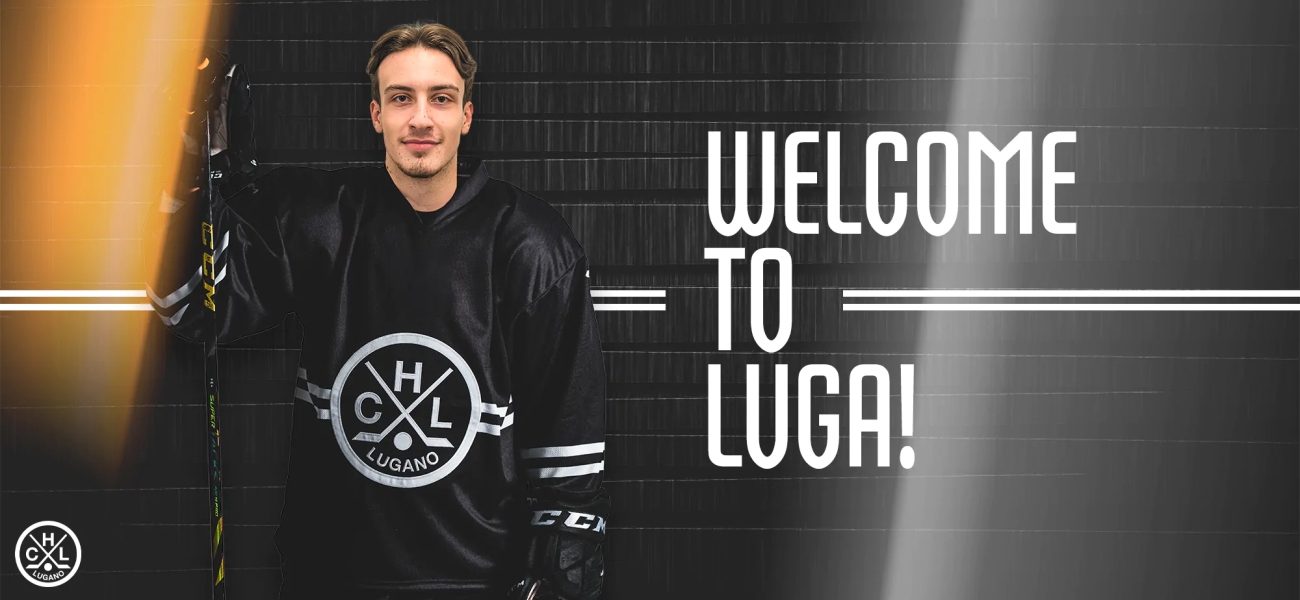 Hockey Club Lugano heißt Lorenzo Canonica willkommen