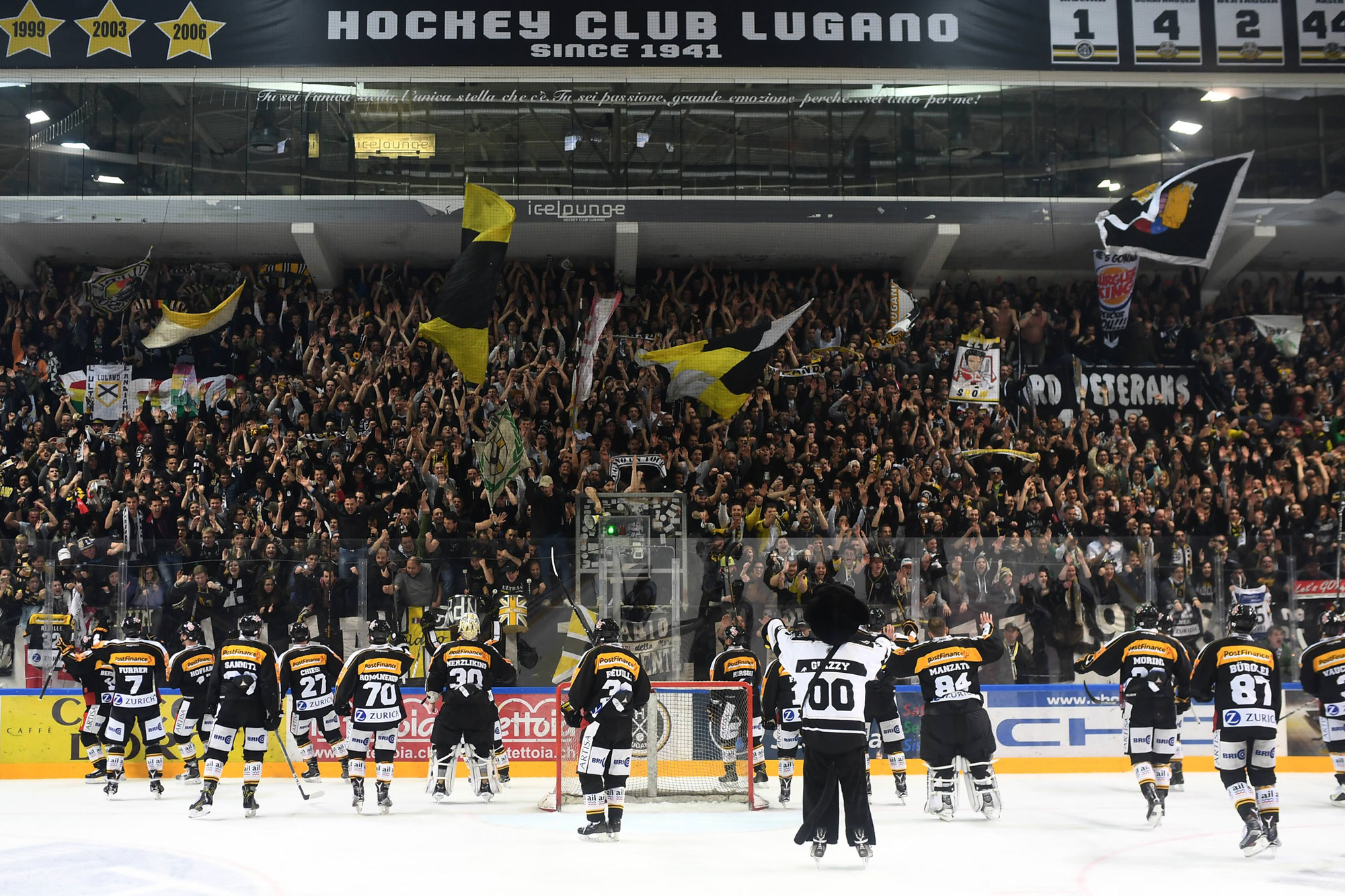 Aperta la prevendita per le prime partite alla Cornèr Arena - HC Lugano